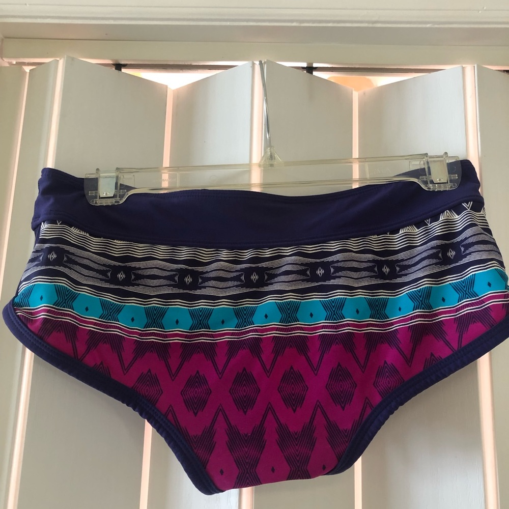 Athlete purple boy short swim bottoms size small
